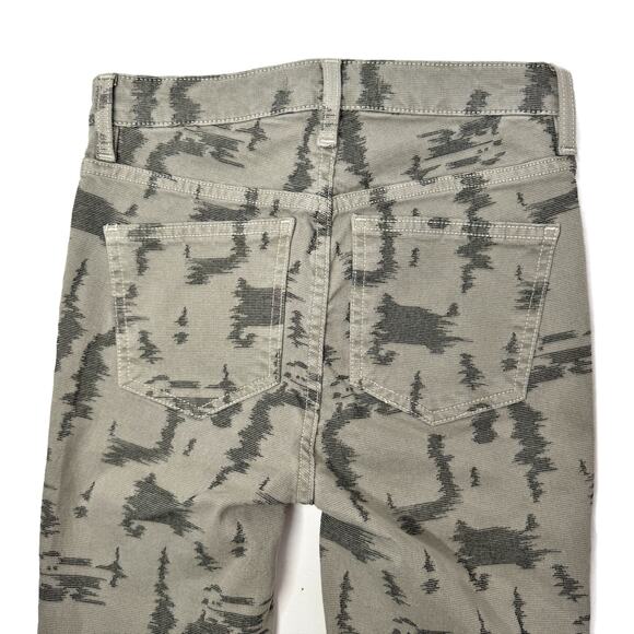 NEW Free People Long & Lean Jeans size 26 Camo Print Leggings/Jeggings Y2K - Picture 13 of 16